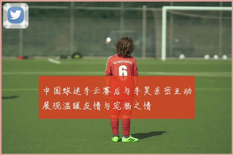 中国球迷李云赛后与李昊亲密互动展现温暖友情与宠溺之情