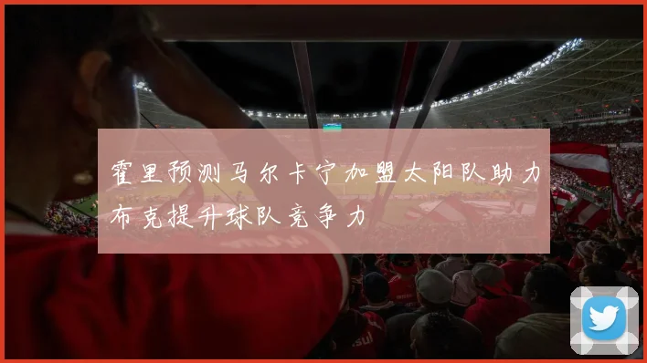 霍里预测马尔卡宁加盟太阳队助力布克提升球队竞争力